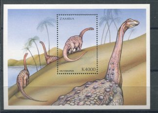 1954 ZAMBIA FAUNA PREISTORICA