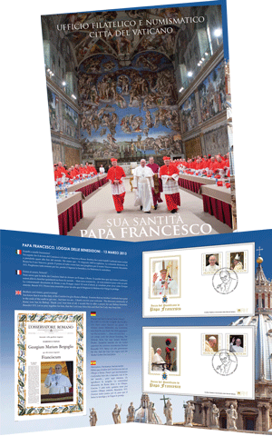 Offerta speciale!!! FOLDER ELEZIONE PAPA FRANCESCO