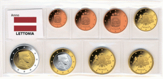 2014 EURO LETTONIA BLISTER...