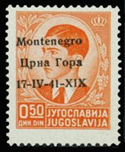 Occupazione della II guerra mondiale: Montenegro
