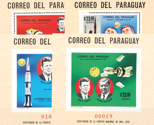 PARAGUAY 1969 - ASTRONAUTICA