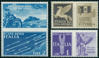 1934 (4) PROPAGANDA GUERRA NON EMESSA LINGUELLATA