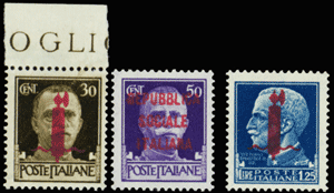 1944 (003) REPUBBLICA SOCIALE N. 492-3-5I