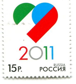 2011 RUSSIA AMICIZIA CON ITALIA