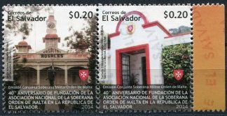2014 EL SALVADOR 40 ANNIVERSARIO RAPPORTI SMOM- EL SALVADOR