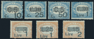 SAN MARINO 1936/39 - SEGNATASSE