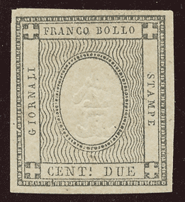 1861-1863 (015) REGNO n. 20l LINGUELLATO