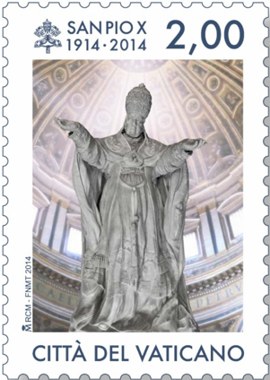 2014 MINIFOGLIO Centenario della morte di San Pio X