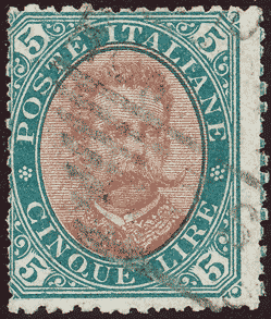1889 (4) UMBERTO I N. 49 USATO