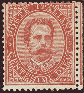 1879 (03) UMBERTO I N. 38 LINGUELLATO