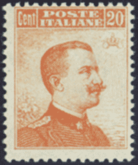 1916 (1) EFFIGE V.E. III SENZA FILIGRANA INTEGRO