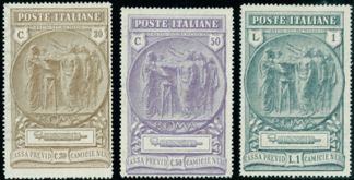 1923 (4) CAMICE NERE LINGUELLATA