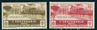 1934 (3) MEDAGLIE LINGUELLATA
