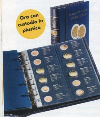 ALBUM PRESTAMPATI OPTIMA PER 2 EURO COMMEMORATIVI - LEUCHTTURM