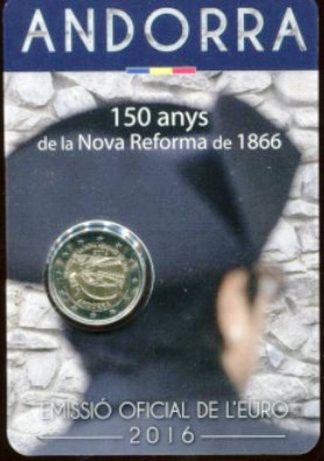 2016 Andorra - 150° nuova riforma del 1866