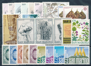 1977 (ANN. CPL) Francobolli San Marino 1977
