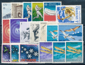 1978 (ANN. CPL) Francobolli San Marino 1978