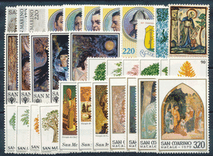 1979 (ANN. CPL) Francobolli San Marino 1979