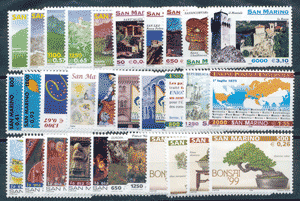 1999 (ANN. CPL) Francobolli San Marino 1999