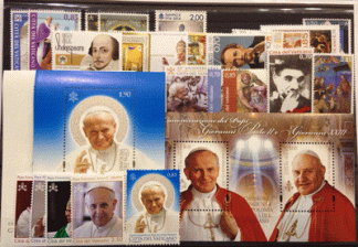 <b>2014 </b> (ANN.CPL) Francobolli Vaticano 2014 - Pontificato di Francesco