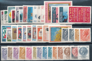1968 (ANN. CPL) Francobolli Italia 1968