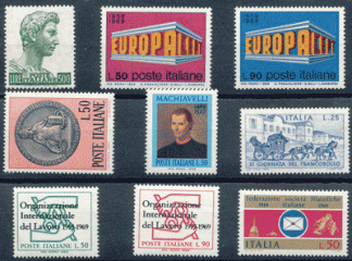 1969 (ANN. CPL) Francobolli Italia 1969