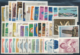 1973 (ANN. CPL) Francobolli Italia 1973
