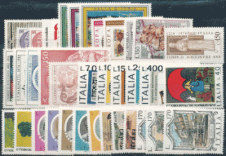 1976 (ANN. CPL) Francobolli Italia 1976