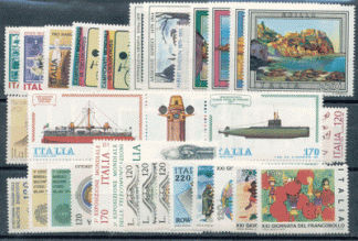 1979 (ANN. CPL) Francobolli Italia 1979