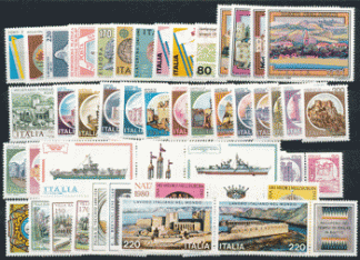 1980 (ANN. CPL) Francobolli Italia 1980