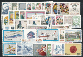 1981 (ANN. CPL) Francobolli Italia 1981