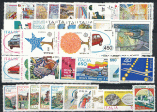 1986 (ANN. CPL) Francobolli Italia 1986