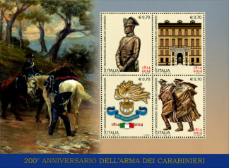 2014 FOGLIETTO IL SENSO CIVICO dedicati all’Arma dei Carabinieri