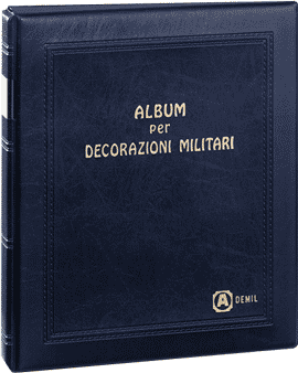 ALBUM PER DECORAZIONI MILITARI VUOTO - ABAFIL