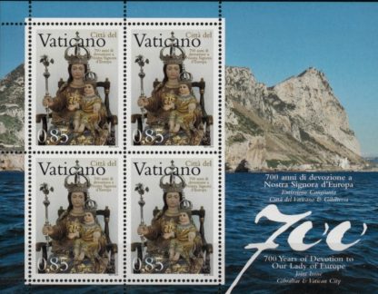 2009 GIBILTERRA - 700 DEVOZIONE NOSTRA SIGNORA D EUROPA