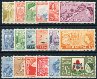 BERMUDA 1953/58 - ELISABETTA II