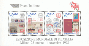 1997 FOGLIETTO ITALIA 98