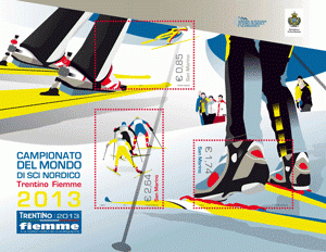 2013 FOGLIETTO CAMPIONATO SCI NORDICO