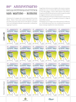 2012 MINIFOGLIO FERROVIA ELETTRICA
