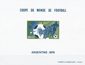 1978 MONACO BF MONDIALI DI CALCIO