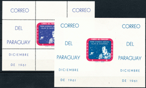 PARAGUAY 1961 - ASTRONAUTICA