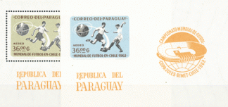 PARAGUAY 1962 - MONDIALI CILE