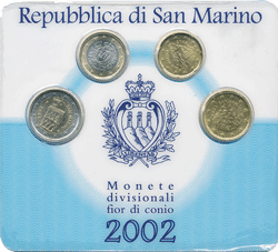 2002 - Miniserie ufficiale San Marino