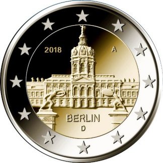 2018 GERMANIA  - CASTELLO DI CHARLOTTENBURG zecca qualsiasi