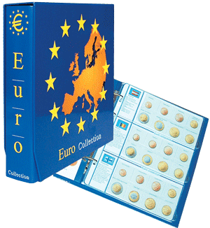 EUROCOLLECTION COMPLETO DI FOGLI PER I 23 PAESI ADERENTI ALL' EURO - MASTERPHIL