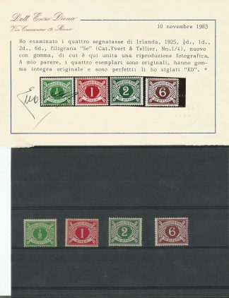 1925 Irlanda