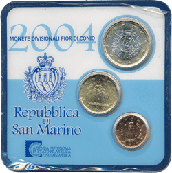 2004 - Miniserie ufficiale San Marino