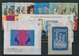2017 (ANN.CPL) Francobolli San Marino