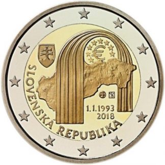 2018 SLOVACCHIA - 25° REPUBBLICA SLOVACCA