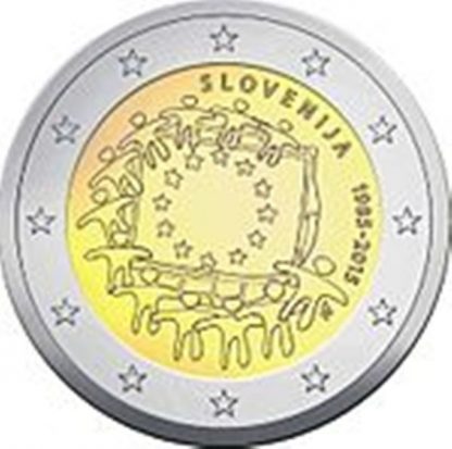 2015 Slovenia- 30° ann. bandiera europea